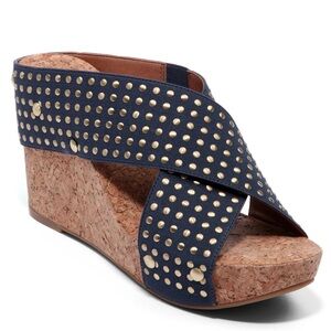 Lucky Brand Miller Cork Wedges Size 9